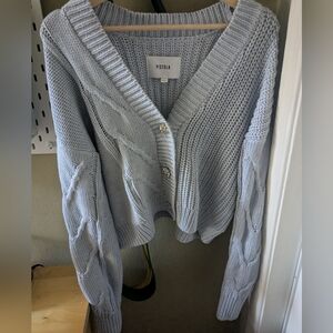 Pistola Women's Light Blue Knit Cardigan